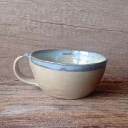 Ceramiczna filiżanka z rumakiem [M]